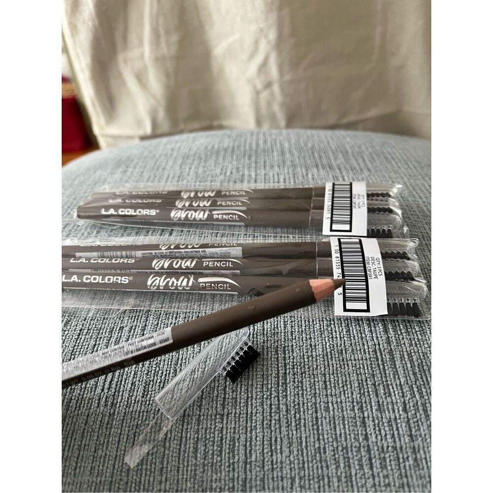 💸 5 for $15 Three L.A. Colors Taupe Eyebrow Pencil with Brush